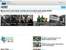 Tablet Screenshot of jcnet.com.br